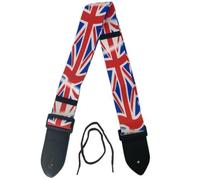 EXTREME GUITAR STRAP C TRACOLLA REGOLABILE CHITARRA E BASSO UK FLAG BANDIERA ING