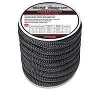 Extreme Max 3006.2129 Boattector 1/5,1 cm x 25 'Premium Double Braid Nylon Dock Line, Blu Royal