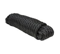 Extreme Max 3008.0001 Solid Braid MFP Utility Rope - 1/4"""" x 10' Blac
