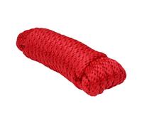 Extreme Max 3008.0099 Solid Braid MFP Utility Rope - 1/4"""" x 25' Red