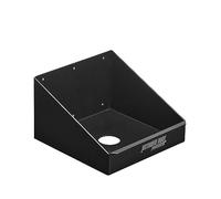 Extreme Max 5001.6128 Rag in a Box - Dispenser da parete in alluminio, organizer per rimorchi chiusi, negozi, garage, stoccaggio, colore: nero