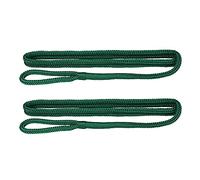Extreme Max BoatTector 3006.2582 - Parafango in nylon a doppia treccia, confezione da 2, 0,95 x 1,5 m, verde Sacramento