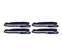 Extreme Max BoatTector 3006.3422 - Parafango in nylon a doppia treccia, confezione da 4, 0,95 x 1,5 m, blu navy