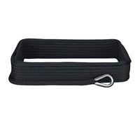 Extreme Max BoatTector 3006.3458, Filo di Ancoraggio Multifunzione Intrecciato con ditale, 1,27 cm x 30,5 m, Bianco