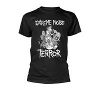 EXTREME NOISE TERROR - IN IT FOR LIFE BLACK T-Shirt Small