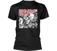 Extreme Noise Terror Licensed Performance O-Neck Unisex Short Sleeve T-Shirt Black XL
