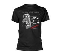 EXTREME NOISE TERROR - PHONOPHOBIA BLACK T-Shirt Small