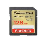 Extreme Plus 128Gb Sdxc Memory Card 190Mb/S 90Mb/S Uhs-I Cl. 10 NUOVO