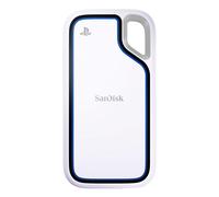 SanDisk Extreme Portable SSD per console Playstation 5 e PC's 2TB, velocità di lettura fino a 1000MB/s, Resistente all'acqua e alla polvere, e alle cadute da 3 metri, Un mese di prova di Nitro Discord