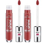 Extreme Shine Volume 09 Shadow Rose ESSENCE Lucidalabbra Donna Glossy/Lucido Applicatore (Confezione da 2)