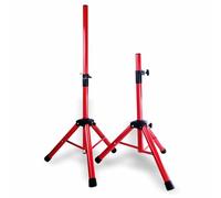 Extreme Sound - Coppia Stativi Treppiedi Supporti Cavalletti in Metallo - Stand per Casse Acustiche Diffusori Audio - Altezza Regolabile e Richiudibile - Asta telescopica universale da 35mm