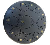 EXTREME STEEL TONGUE 13 TONI TAMBURO ARMONICO 27CM TANK DRUM 10″ BLU MARTELLATO