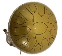 EXTREME STEEL TONGUE 15 TONI TAMBURO ARMONICO 32,5CM TANK DRUM 13″ COLOR ORO