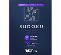 Extreme Sudoku Puzzles for Adults - Large Print: 400 Legend-Level Puzzles with Step-by-Step Online Solutions