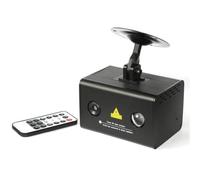 EXTREME WATER WAVE DOPPIO EFFETTO LUCE LED RGB 3x3w INDOOR + LASER RG STELLE GAL