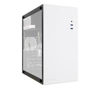 EXTREMEBIT ELITE Computer PC Assemblato, Processore Core i7-12700, Memoria Ram 16GB, Disco SSD 500GB, WiFi, Bluetooth, Win 11 Pro- Bianco