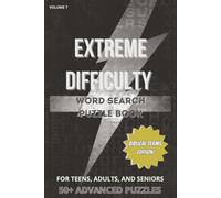 Extremely Difficult Word Search Puzzle Book Volume 7 “Biblical Terms Edition": For Teens, Adults, and Seniors | 6x9in., 114 pages | Gifts for ... Words - The Ultimate Brain-Busting Challenge