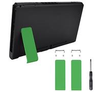 eXtremeRate 2 Set Supporto Cavalletto Kickstand Ricambio per Nintendo Switch Console Staffa Posteriore Kick Stand per Nintendo Switch-Console NON Incluso(Verde)