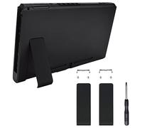 eXtremeRate 2 Set Supporto Cavalletto Kickstand Ricambio per Nintendo Switch Console Staffa Posteriore Kick Stand per Nintendo Switch-Console NON Incluso(Nero)
