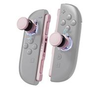 eXtremeRate Analogici 3D, Gommini e Cover Laterali per Joycon Switch 2 | Thumbstick, Copri Levette Analogiche, Tasti Scocca Shell Laterale Ricambio per Nintendo Switch 2 Joystick, Rosa