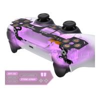 eXtremeRate Clicky Hair Trigger Kit V2 per ps5 Controller BDM-050,Microinterruttore L2R2 Trigger Stop Ergonomico L1R1 Bumper Tattili Mouse Click per ps5 Joystick BDM-050(Versione Forte)