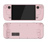 eXtremeRate Cover Complete e Tasti Kit per Steam Deck OLED, Rosa | Scocca Frontale, Shell Case Posteriore, Set Pulsanti, Accessori DIY Ricambio per Steam Deck OLED Console, Senza Console