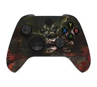 eXtremeRate Cover Controller per Xbox Series X S Joystick,Custodia Copertura Scocca Frontale Shell DIY Ricambio per Xbox Series X S Joypad Model 1914-Rabbia di Asura