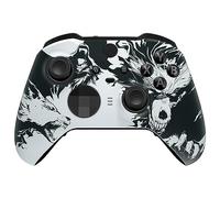 eXtremeRate Cover Custodia Frontale per Xbox Elite Series 2 Controller Model 1797,Scocca Case Ricambio per Xbox Elite Series 2 Wireless Controller Core&2 Anelli-Anima di Lupo
