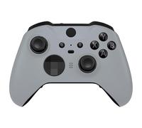 eXtremeRate Cover Custodia per Xbox Elite Series 2 Controller Model 1797,Copertura Frontale Scocca Guscio Ricambio per Xbox Elite Series 2 Controller Wireless Core&2 Anelli-Grigio Ardesia Chiaro