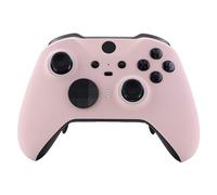 eXtremeRate Cover Custodia per Xbox Elite Series 2 Controller Model 1797,Copertura Frontale Scocca Guscio Ricambio per Xbox Elite Series 2 Controller Wireless Core&2 Anelli-Rosa