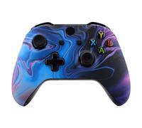 eXtremeRate Cover Custodia per Xbox One S X Controller,Scocca Frontale Copertura Guscio Case Ricambio per Xbox One S X Joystick Model 1708-Origine di Caos