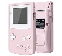 eXtremeRate Cover Custodia Tasti Scocca Pulsanti Shell Ricambio per Gameboy Color Console,Compatibile con GBC OSD IPS&Regular IPS&Standard LCD,Non Include Console&Schermo-Rosa