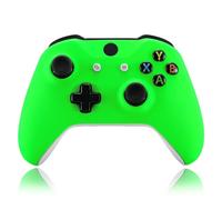 eXtremeRate Cover Joystick per Xbox One S X Controller,Custodia Copertura Frontale Scocca Guscio Ricambio per Xbox One S X Controller Model 1708-Verde Fluorescente