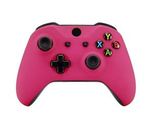 eXtremeRate Cover Joystick per Xbox One S X Controller,Custodia Copertura Frontale Scocca Guscio Ricambio per Xbox One S X Controller Model 1708-Fucsia