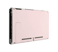 eXtremeRate Cover Posteriore Custodia Scocca DIY Case Ricambio per Nintendo Switch Console con Supporto Kickstand(Senza Console)-Rosa