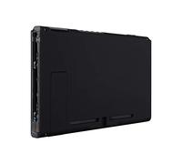 eXtremeRate Cover Posteriore Custodia Scocca DIY Case Ricambio per Nintendo Switch Console con Supporto Kickstand(Senza Console)-Nero