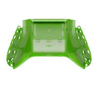 eXtremeRate Cover Posteriore Ricambio per Xbox Series X S Controller,Custodia Copertura Coperchio di Batteria Scocca Shell per Xbox Series X/S Joystick Model 1914-Trasparente Verde