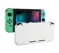 eXtremeRate Cover Pulsanti Kit per Nintendo Switch Joycon Console,Scocca Custodia Case Shell Grip Guscio Tasti Ricambio per Switch Console Controller-Menta Verde&Bianco&Celeste