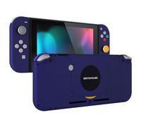 eXtremeRate Cover Pulsanti Tasti Ricambio per Nintendo Switch Console Joycon,Custodia Shell Case Guscio Scocca DIY Kit Ricambio per Nintendo Switch con Copri Analogici-Stile SwitchCube Classic