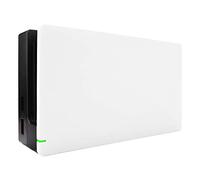 eXtremeRate Cover Ricambio per Nintendo Switch Dock,Custodia Scocca Copertura Case per Nintendo Switch,Senza Dock-Bianco
