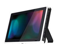 eXtremeRate Cover Scocca Frontale Ricambio per Nintendo Switch Console Cornice Anteriore Shell DIY Ricambio per Nintendo Switch con Tasti Accensione Pulsante Volume Su Giù-Bianco