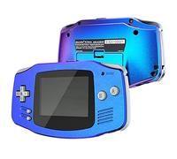 eXtremeRate Cover Scocca Tasti Custodia Pulsanti Shell Ricambio per Gameboy Advance GBA Console-Compatibile con IPS & Standard LCD-NON Include Console&IPS Schermo(Camaleonte Viola Blu)