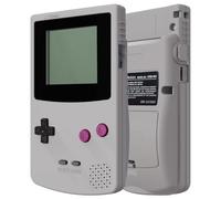eXtremeRate Cover Scocca Tasti Custodia Pulsanti Shell Ricambio per Gameboy Color Console,Compatibile con GBC OSD IPS&Regular IPS&Standard LCD,NON Include Console&Schermo-Grigio Classico