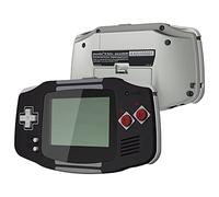 eXtremeRate Cover Tasti Custodia Scocca Pulsanti Shell Ricambio per Gameboy Advance GBA Console-Compatibile con IPS & Standard LCD-NON Include Console&IPS Schermo(Stile NES)