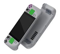eXtremeRate Cover Tasti Kit per Steam Deck LCD,Custodia Frontale Posteriore Pulsanti Shell DIY Ricambio per Steam Deck LCD,Senza Console-Stile Classic 1989 GB DMG-01