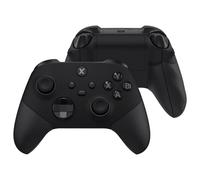 eXtremeRate Custodia Tasti Ricambio per Xbox Series X S Controller,Cover Gomma Impugnatura Trigger Stop,ASR Versione Scocca Frontale Posteriore per Xbox Series S Joystick Model 1914-Nero