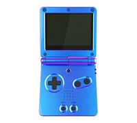 eXtremeRate Custom Case Replacement Housing Shell with IPS&LCD for GBA SP(Chameleon Purple Blue)