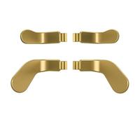 eXtremeRate Elite Controller Paddles, accessori di ricambio intercambiabili per controller Xbox One Elite, Elite Series 2 e Elite 2 Core - Metallic Hero Gold