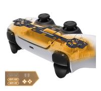 eXtremeRate Face Clicky Kit per ps5 Controller BDM-010/020 Pulsanti Frontali,Interruttori Tattili Dpad Tasti Direzionali Silicone Mouse Click Kit per ps5 Joystick BDM 010 020 - Senza Controller