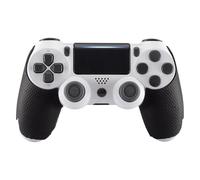eXtremeRate Grip Adesivo per ps4 Pro Slim Controller Impugnatura Maniglia Skin Antiscivolo per ps4 Joystick(Nero)